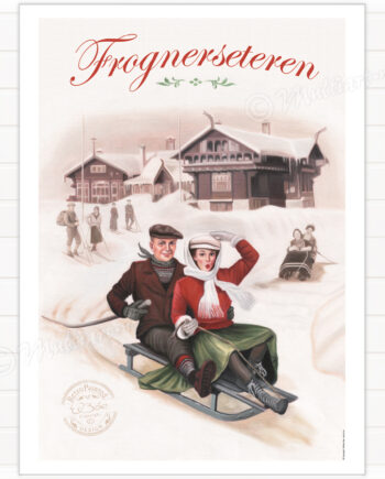 Poster, Frognerseteren in Oslo, Norway