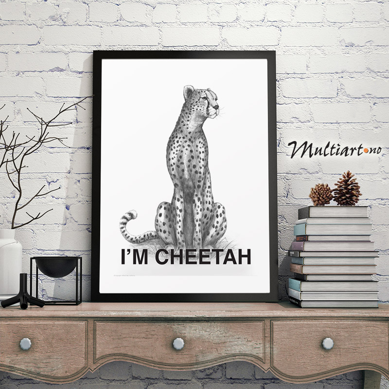 Poster, Cheetah Gepard