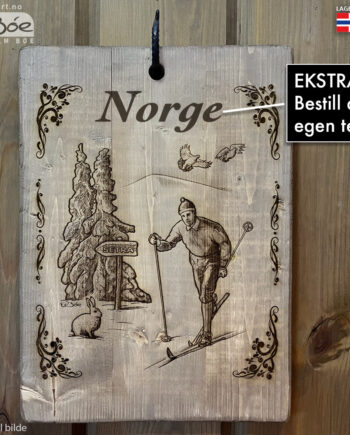 Du kan velge overskrift selv. Bytt ut "Norge"